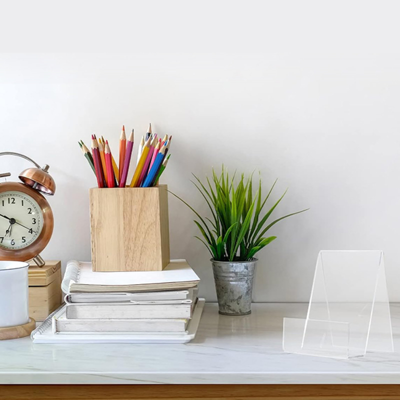 1/2/4Pcs Clear Acrylic Book Di - Clear Acrylic Book Stand Holder 评论和价格