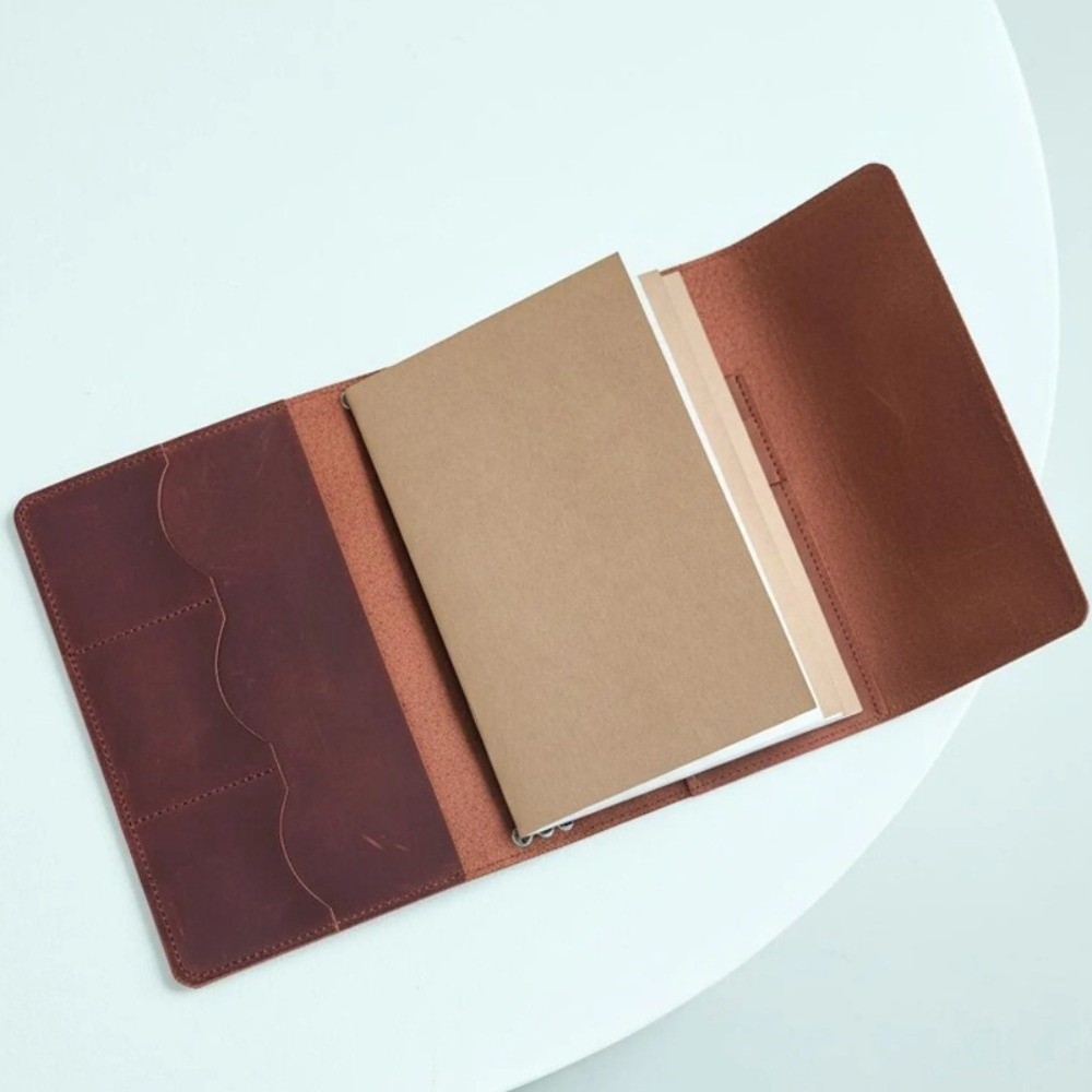 Vintage A5 Notebook Organizer  - Vintage Leather Journal Notebook 评论和价格