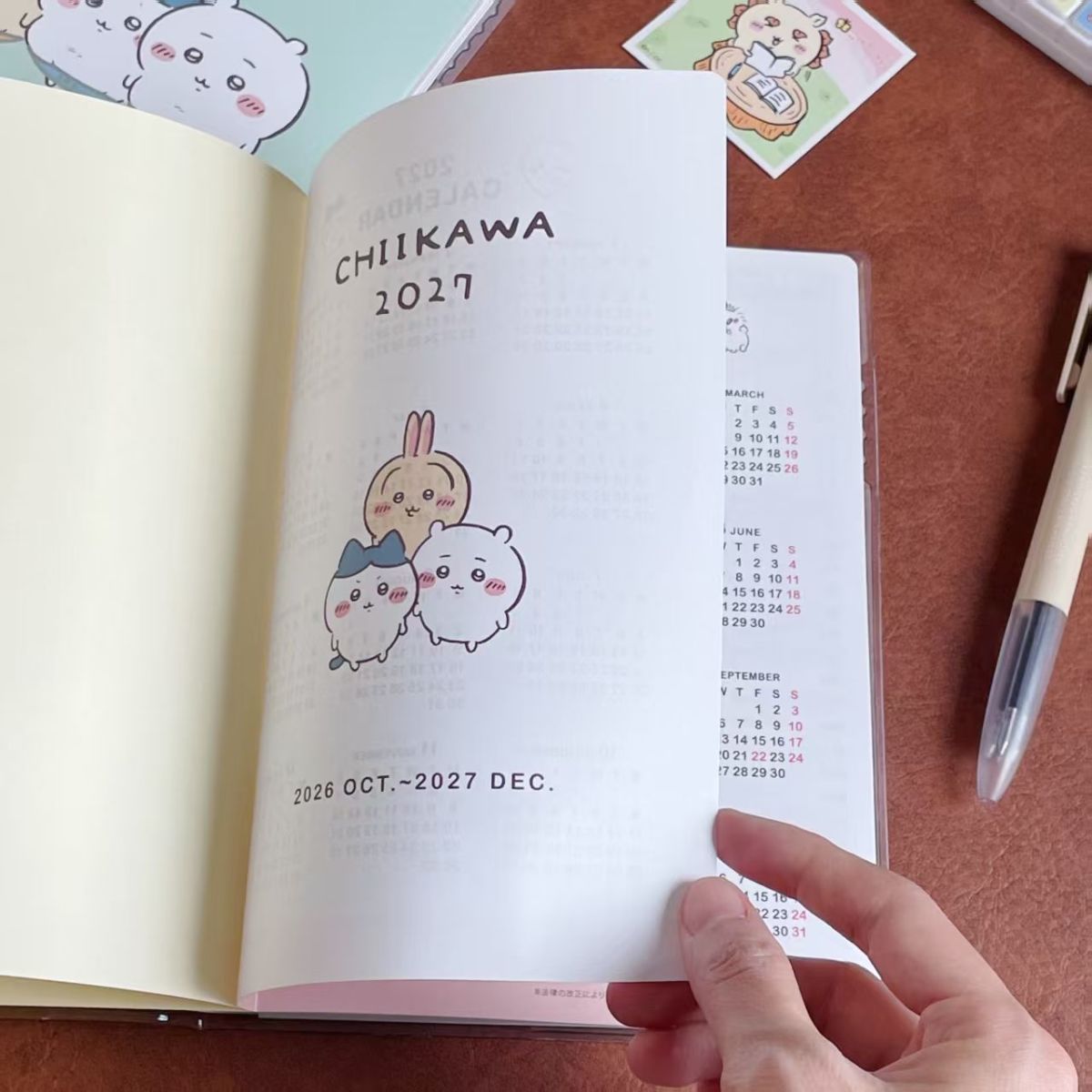 New Chiikawa 2027 Agenda Plan  - Stationery Books 评论和价格
